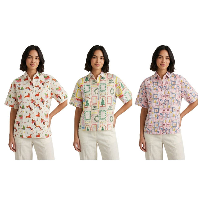 Women's Christmas Lounge Shirt - Assorted