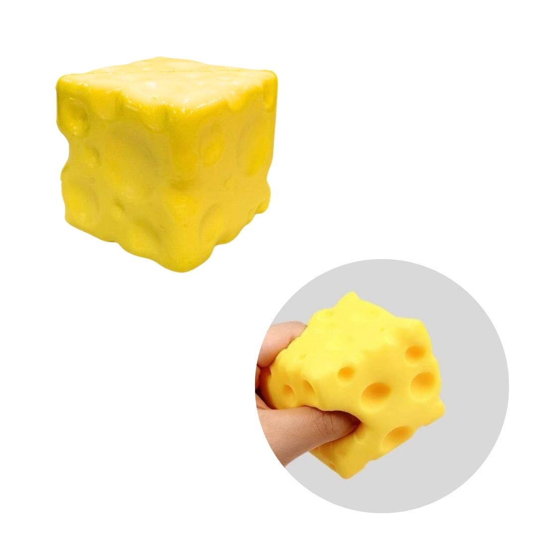 Squishy Cheese Cube