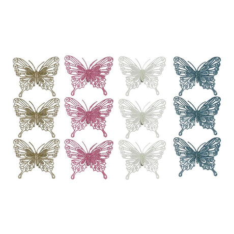 3 Pack Butterfly Clips - Assorted