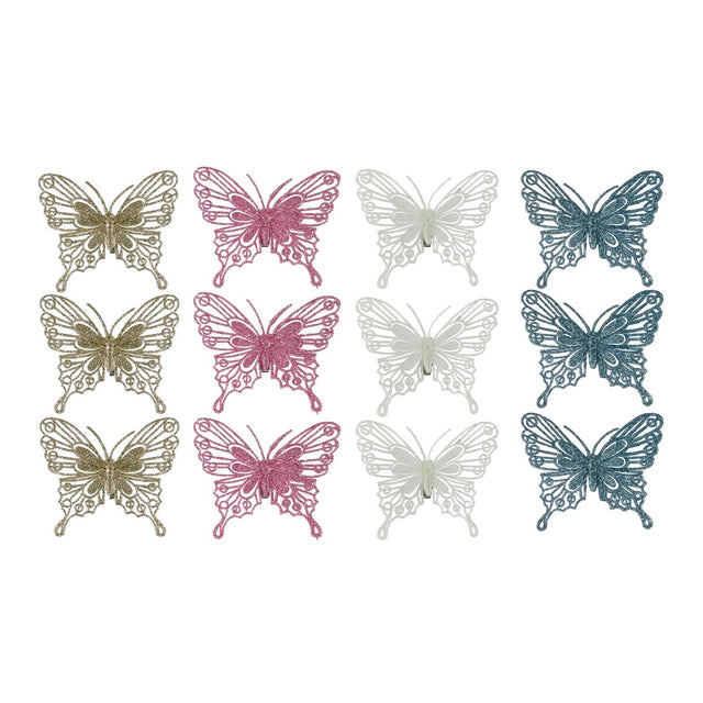 3 Pack Butterfly Clips - Assorted