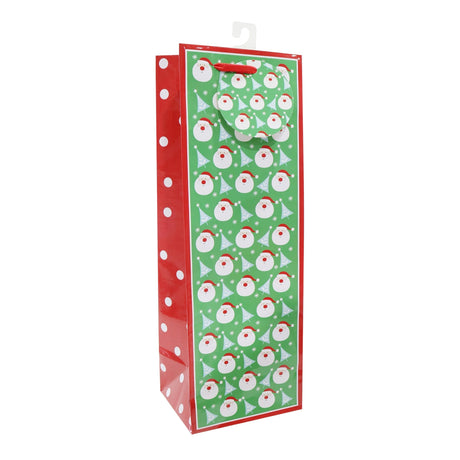 Gift Bag Basic Printed Bottle