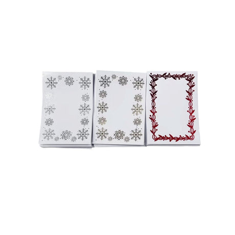 60 Pack Christmas Gift Tag Stickers - 3 Designs