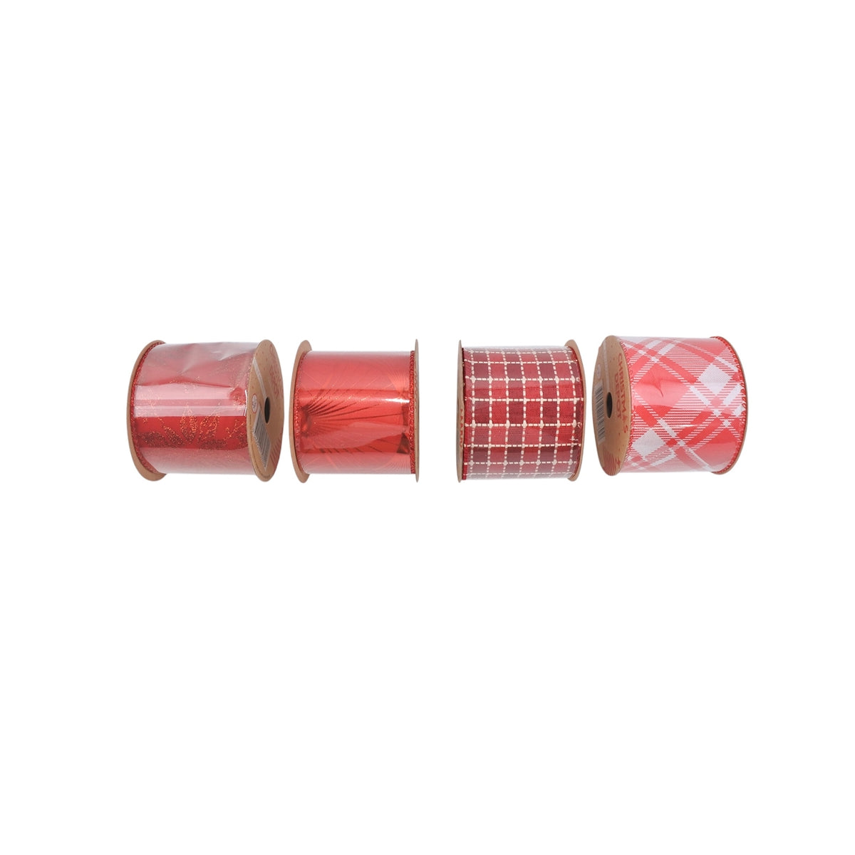Ribbon Spools Red 24 Pack