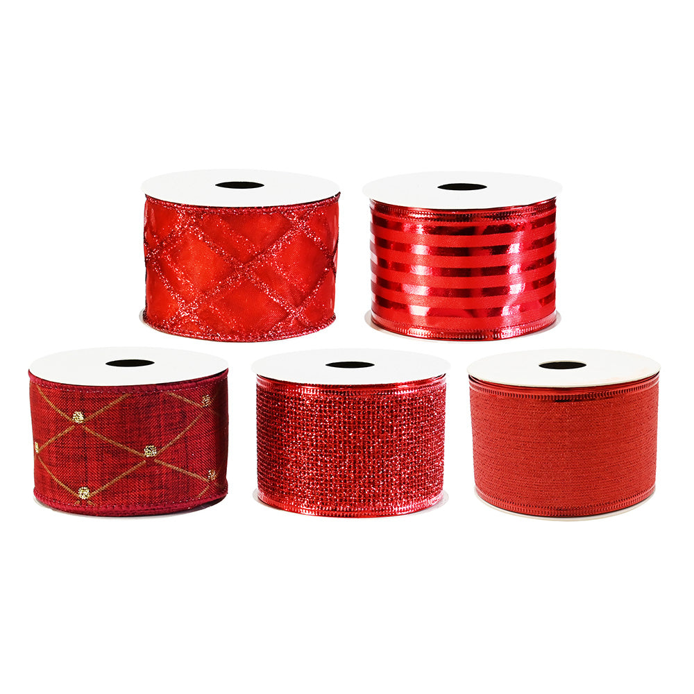 Red Ribbon 50mm x 2.7m