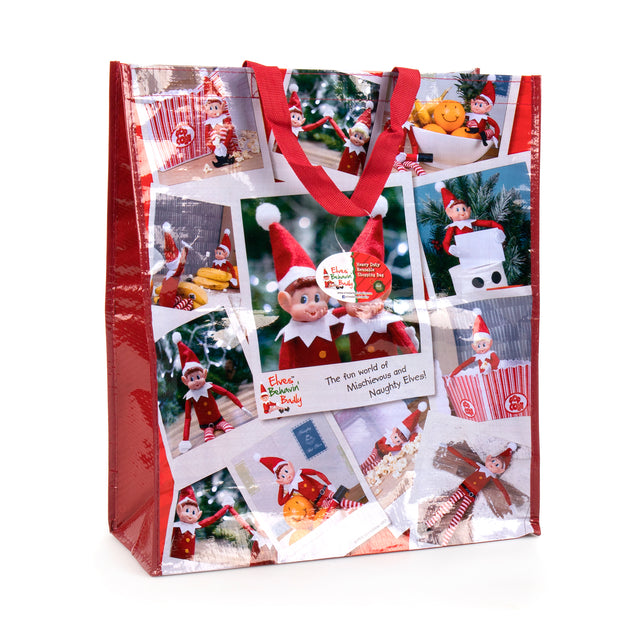 Christmas Elf Shopping Bag 40 x 45 x 13.5cm