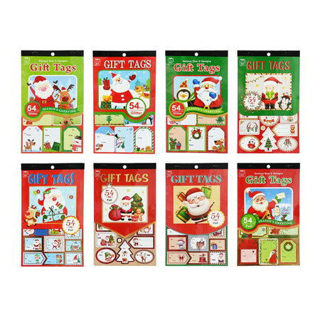 Mega Mix Foil & Glitter Gift Tags Book - Assorted