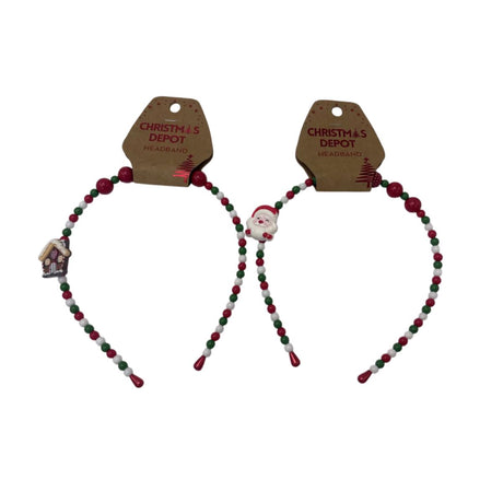 2 Pack Christmas Novelty Headband - Assorted