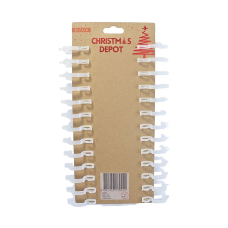 26 Pack Christmas Fairy Light Clips
