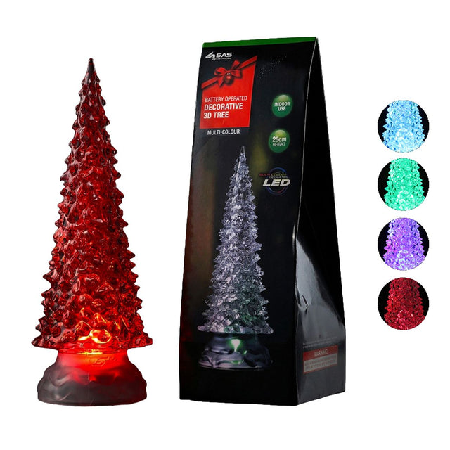 25cm Colour-Changing LED Christmas Tree Light