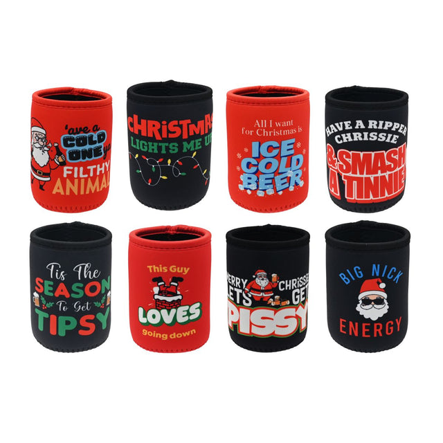 Neoprene Stubby Cooler 10cm - Assorted