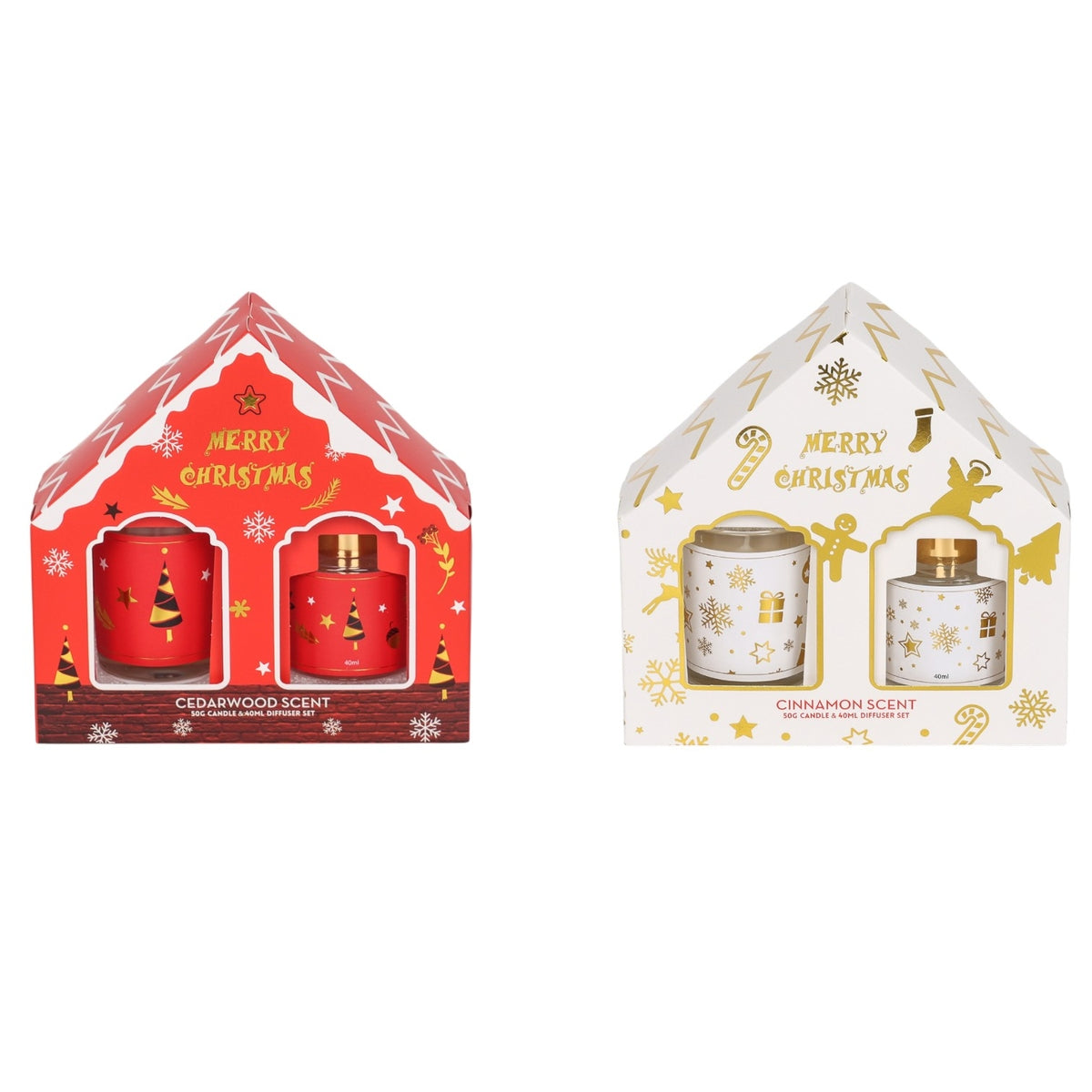Christmas Diffuser 40ml and Candle 50g