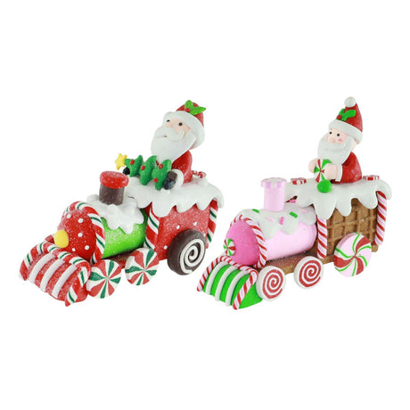 Candy Waffle Train Decoration - Assorted