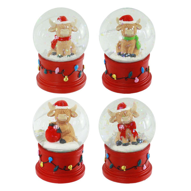Highland Cow Waterball 45mm - Assorted