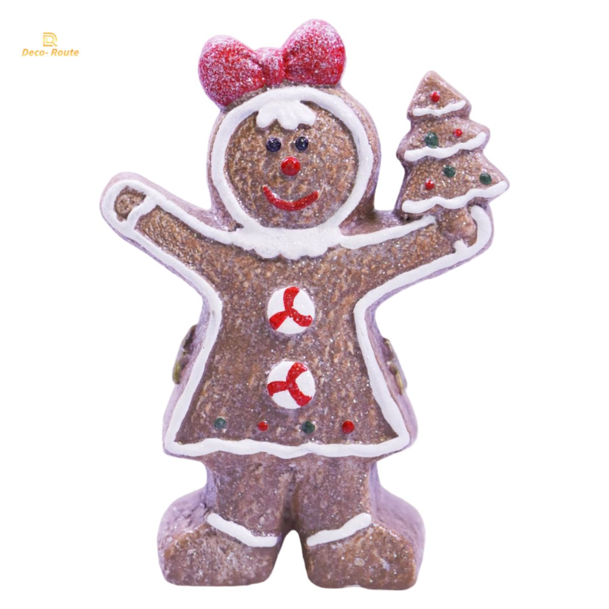 Gingerbread Girl Christmas Tree Ornament 16cm