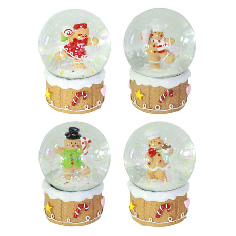 Gingerbread Waterball 45mm - Assorted