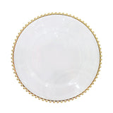 Charger Plate Beaded Edge