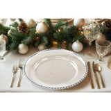 Charger Plate Beaded Edge
