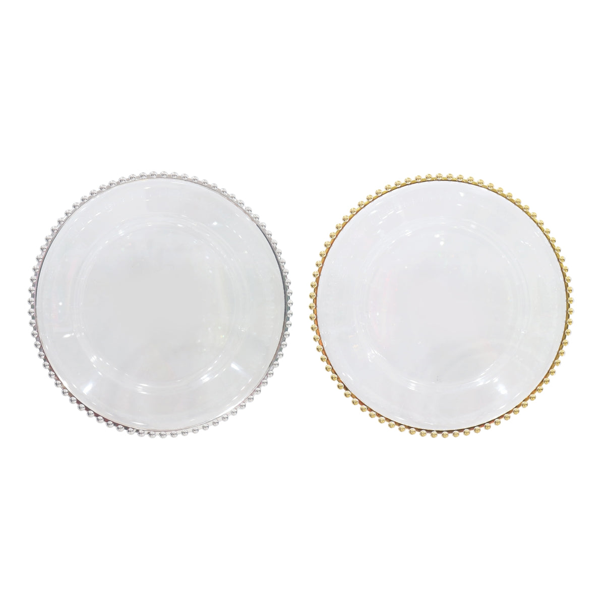 Charger Plate Beaded Edge