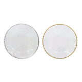 Charger Plate Beaded Edge