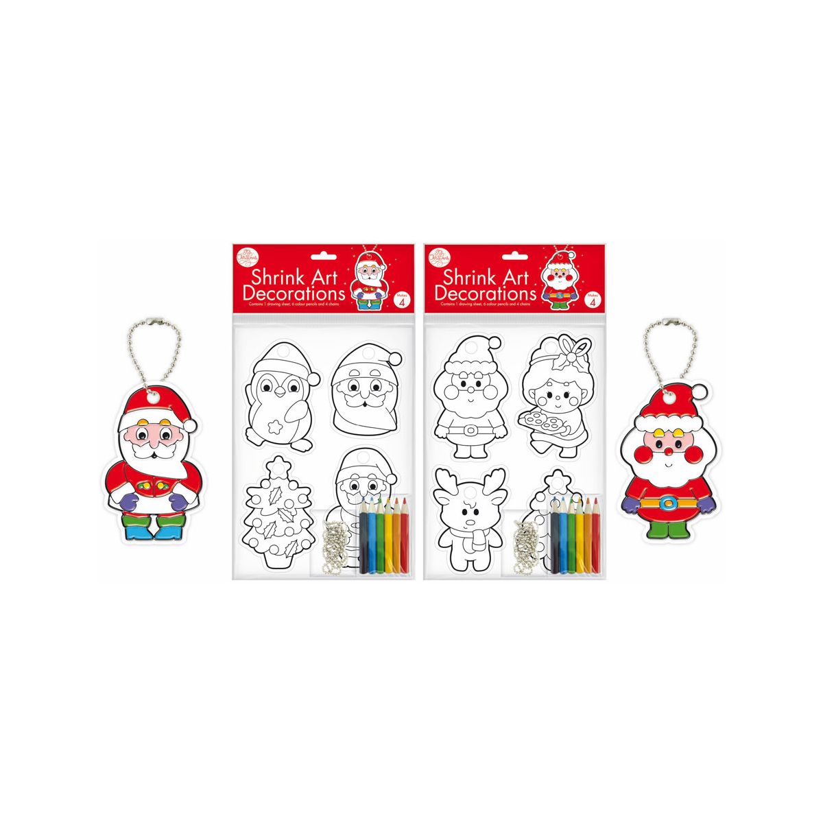 Christmas Shrink Art Decoration Kit