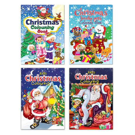 32 Page Christmas Colouring Book A4
