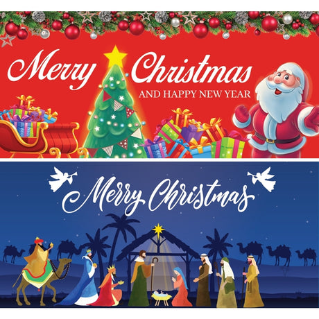 Garage Door Banner 4m x 1.85m