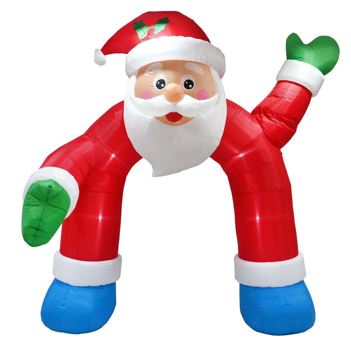 Waving Santa Inflatable Arch 352 x 365cm