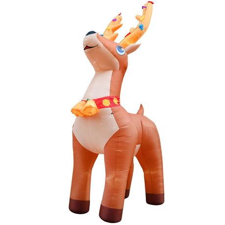 Giant Inflatable LED Reindeer 6m
