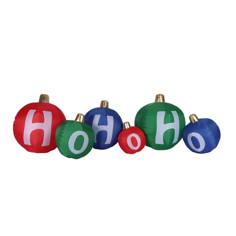 Inflatable Christmas HoHoHo Bauble Decoration 305cm