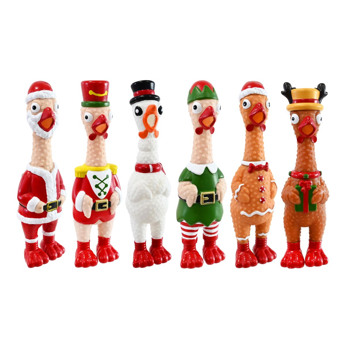 Christmas Squeeze Screaming Chicken - Assorted