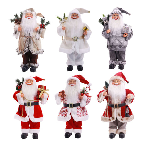 Vintage Santa Figurine 45cm - Assorted