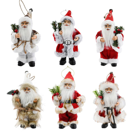 Santa Vintage Figurine 18cm - Assorted