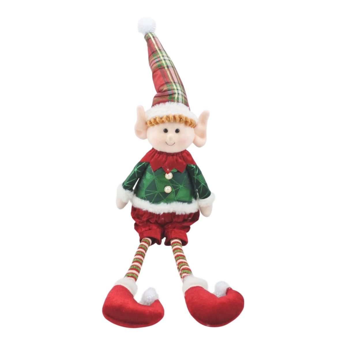 Christmas Plush Elf 19 x 9 x 72.5cm