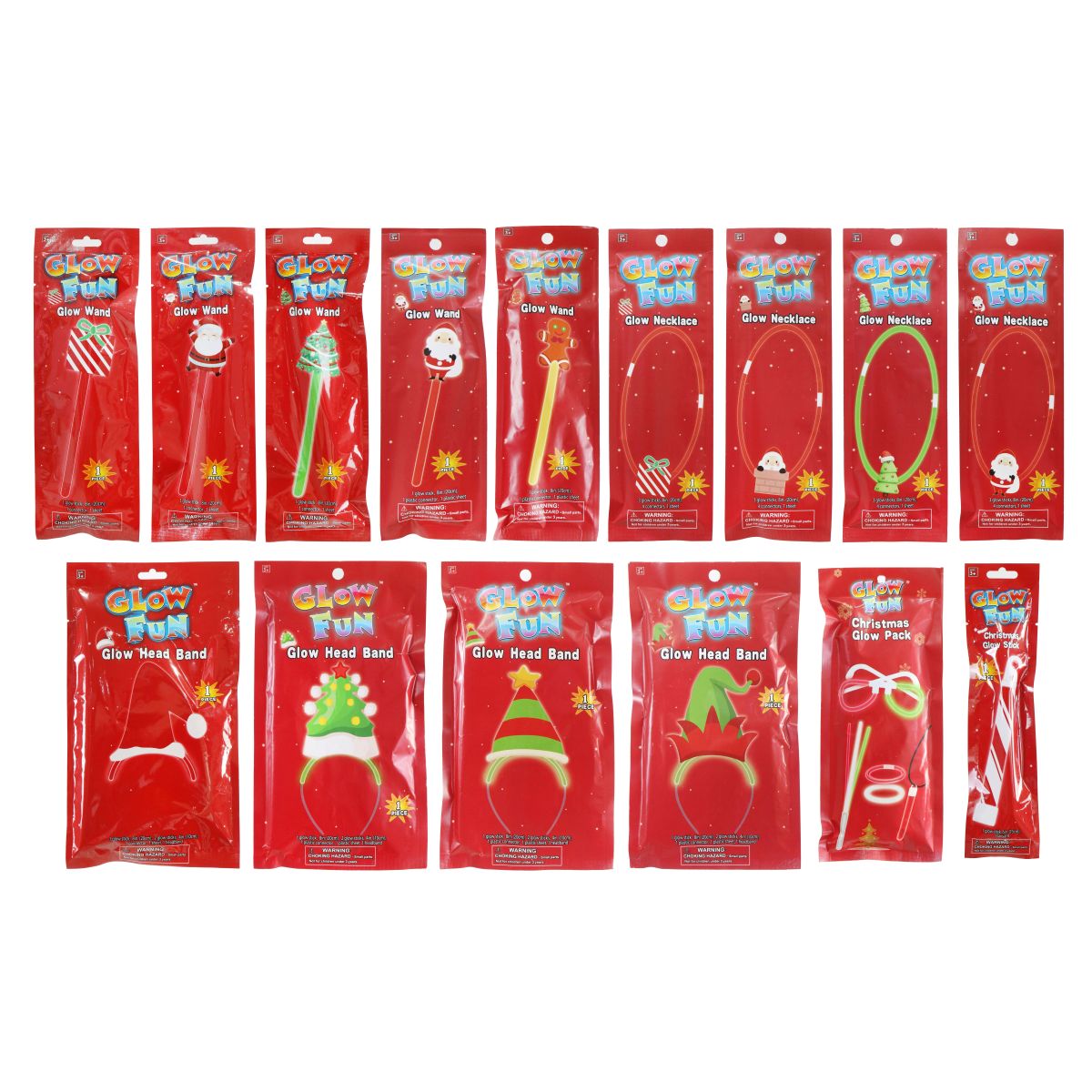 Christmas Glow Mega Mix - Assorted