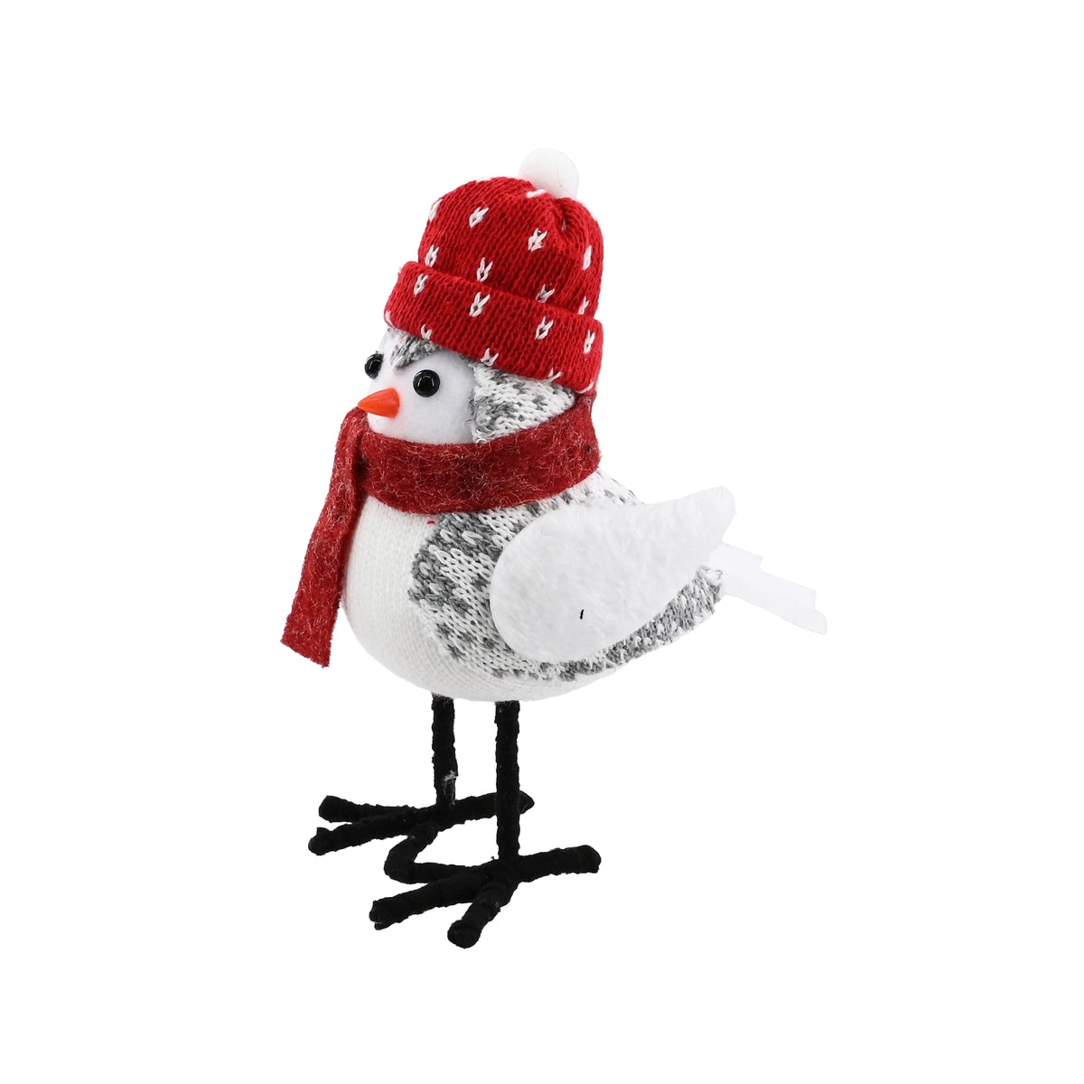 Plush Dressed Festive Bird