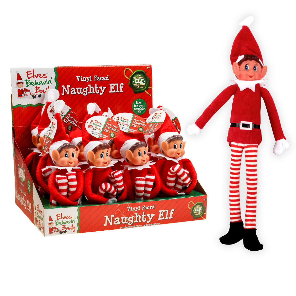 Elfie Boy Christmas Elf Figure