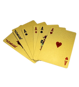 Gold Foil Aussie Playing Cards