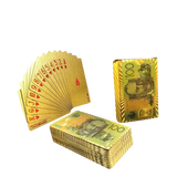 Gold Foil Aussie Playing Cards