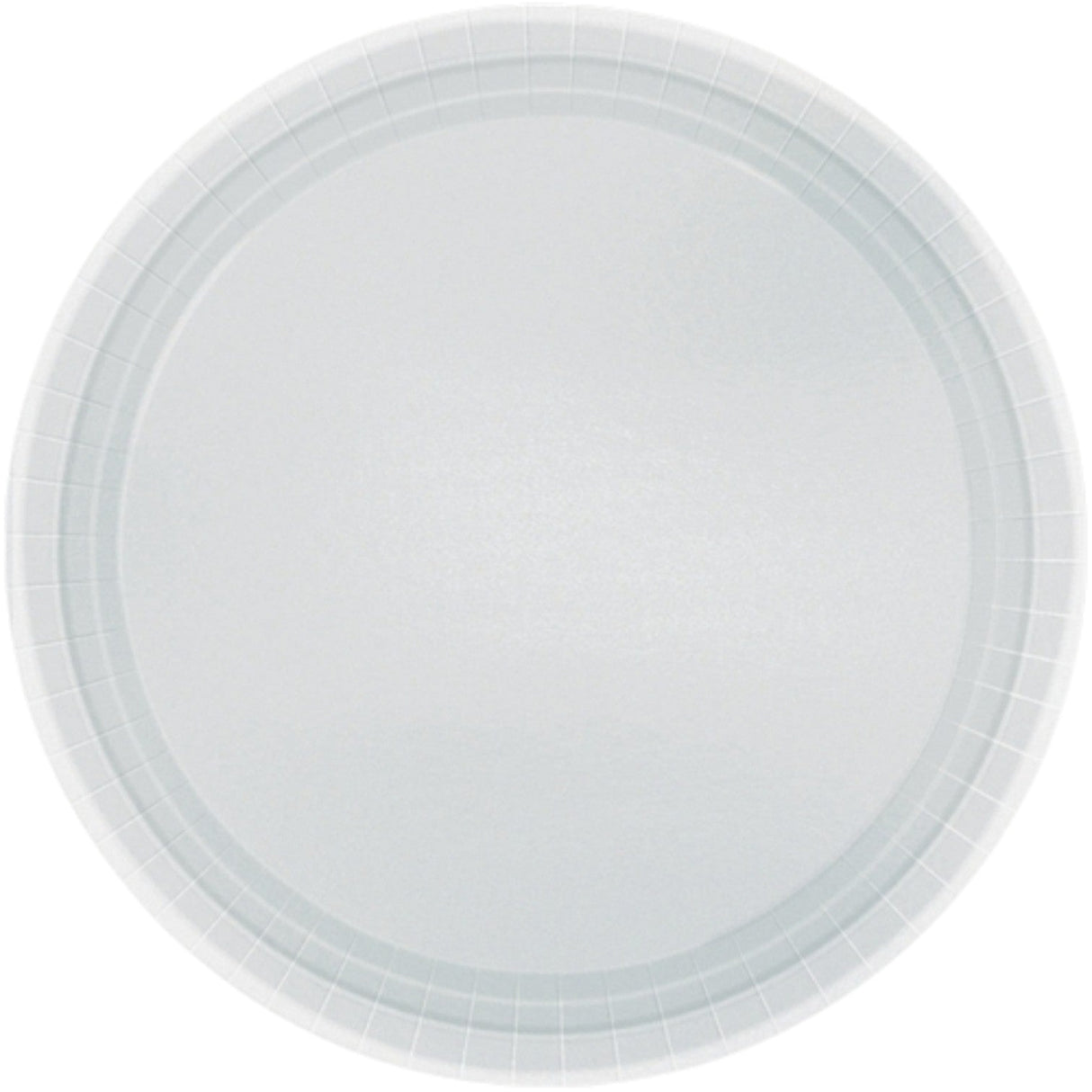 Paper Plate Silver 23cm - 20 Pack