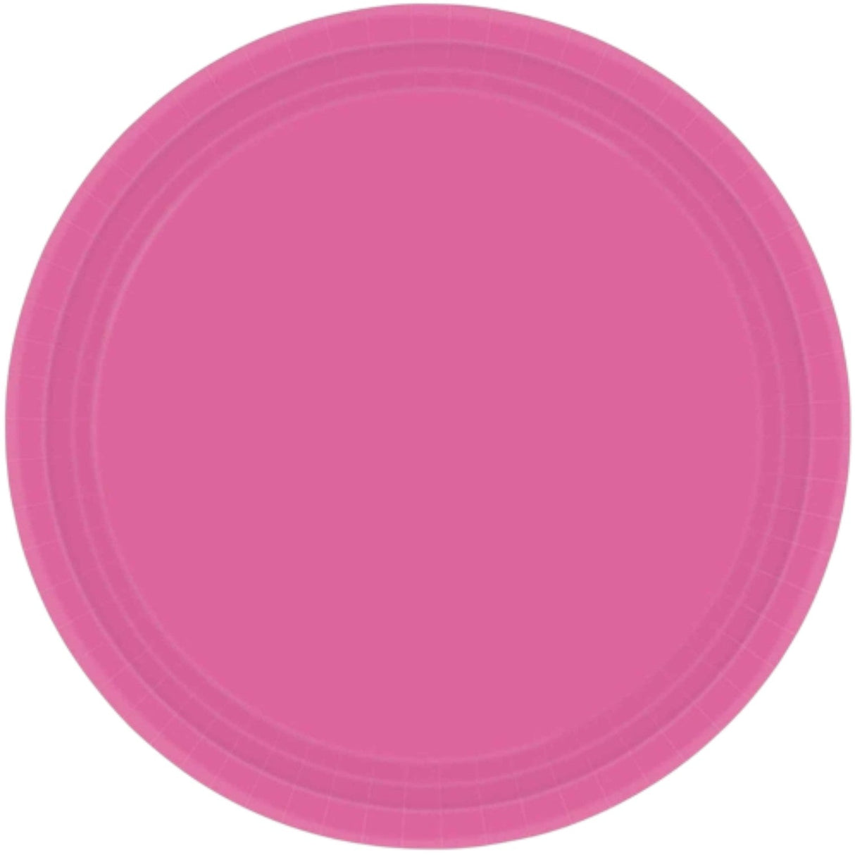 Paper Plate Hot Pink 23cm - 20 Pack