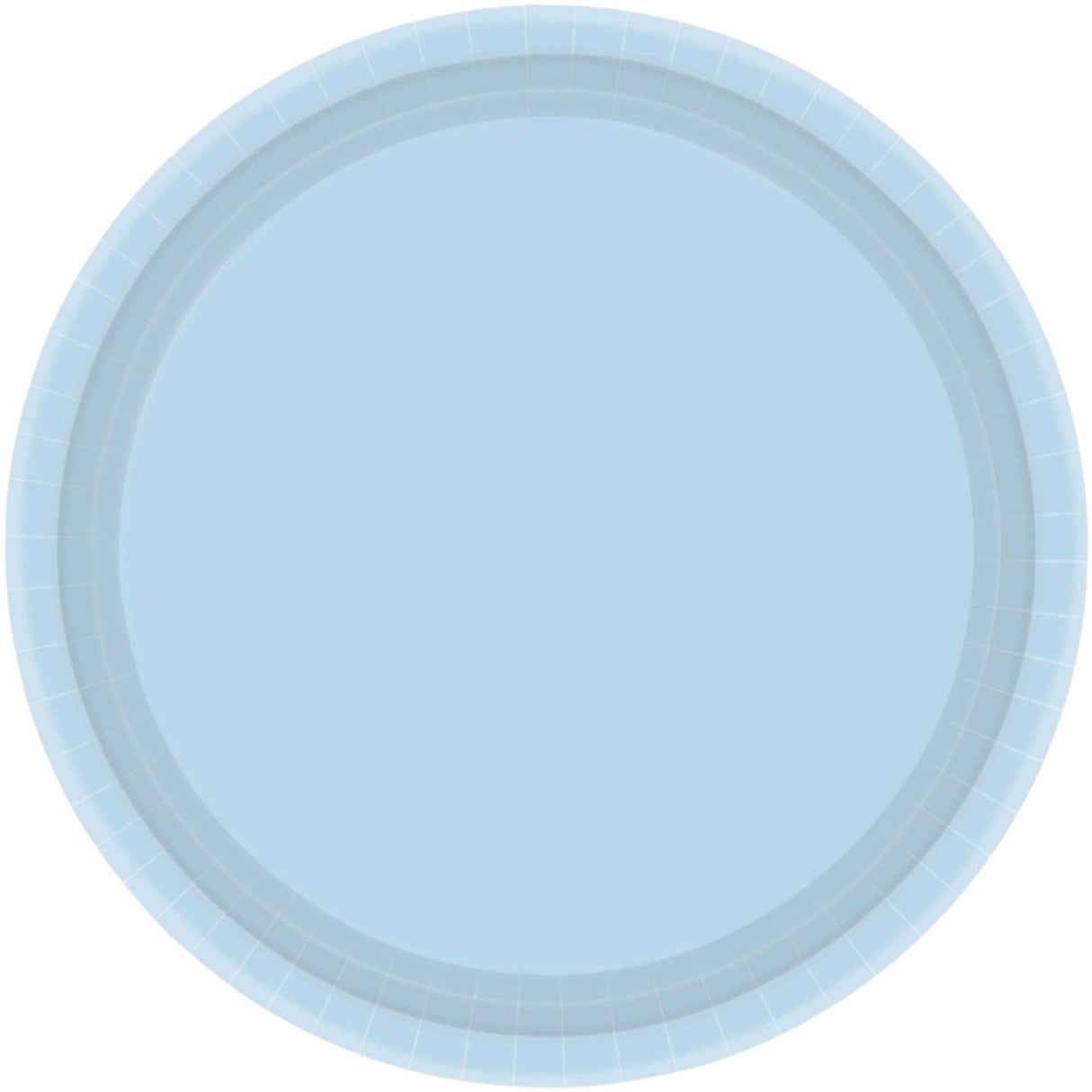 Paper Plate Baby Blue 23cm - 20 Pack
