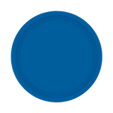 Paper Plate Royal Blue 17cm - 20 Pack