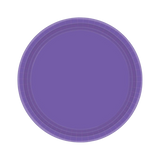 Paper Plate Royal Blue 17cm - 20 Pack