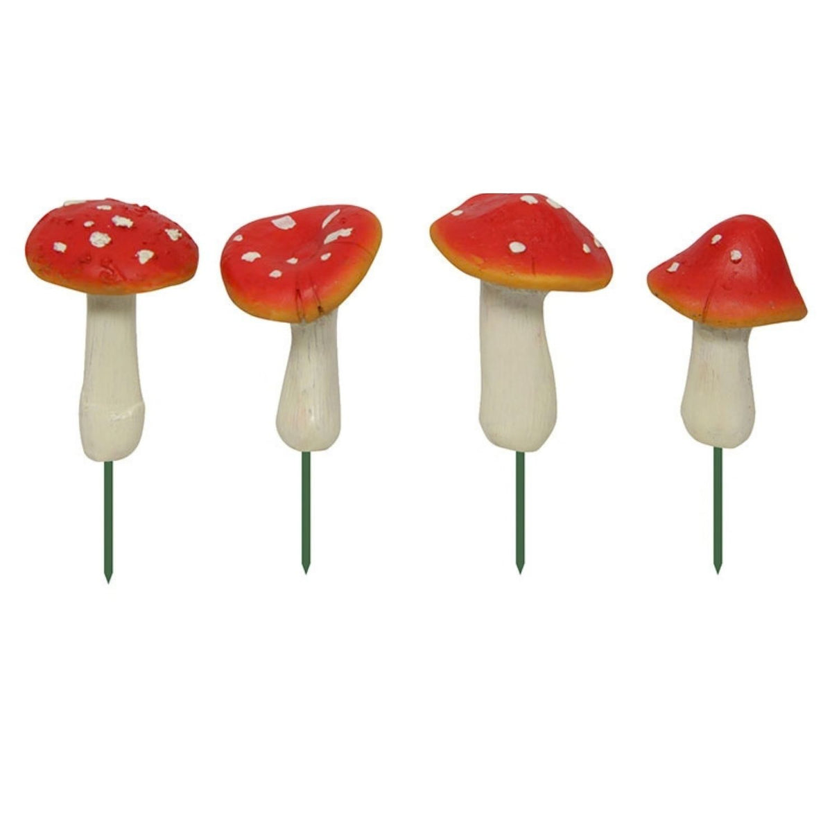 Mushroom Fairy Garden Stake