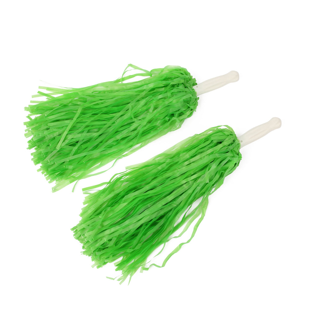 Cheer Squad Pom Poms - Neon Red Pk 2