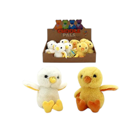 Plush Easter Chick 14cm – Assorted 2 Colours