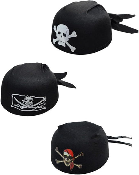 Pirate Skull Costume Hat - Assorted