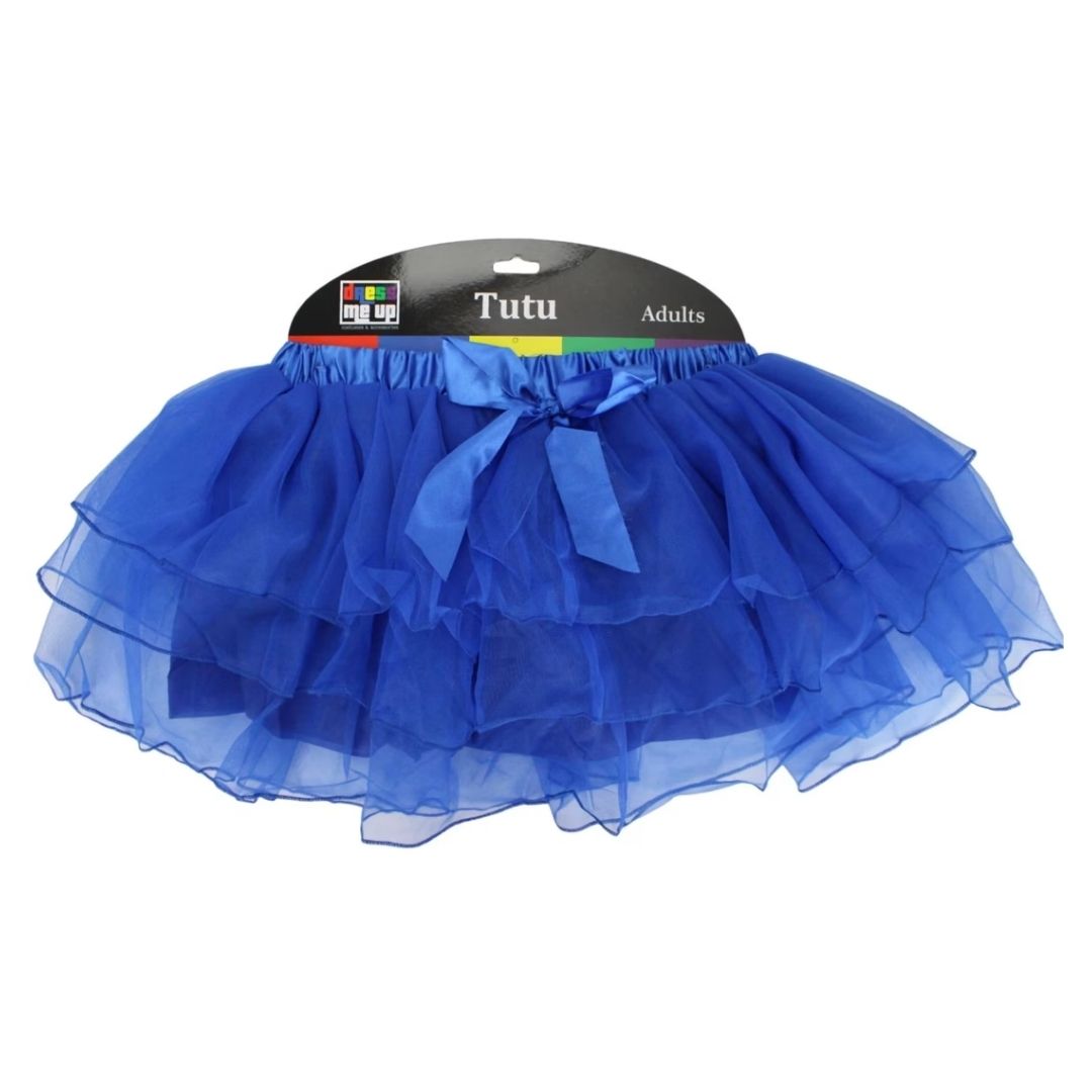 Adults Layered Tutu Blue