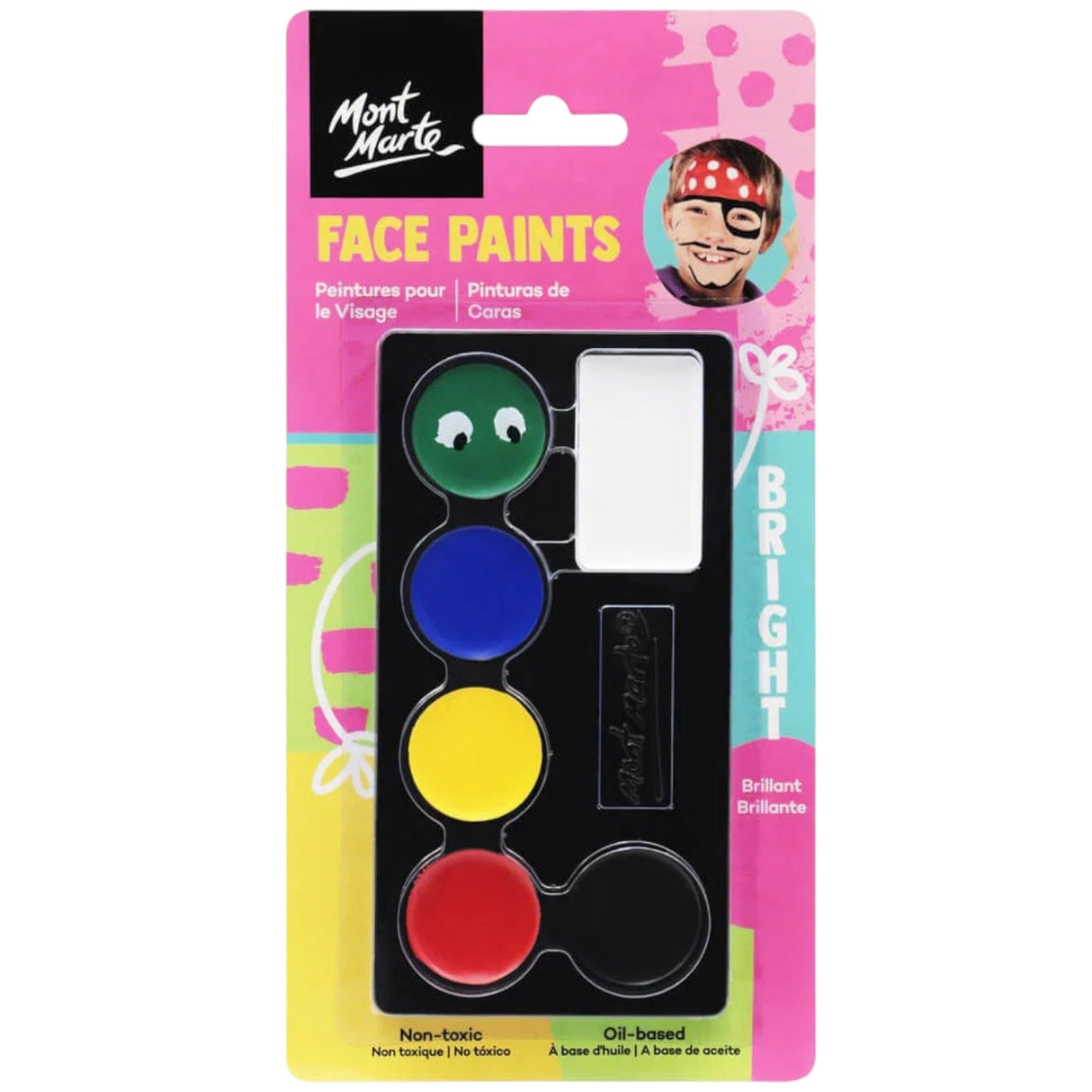 Face Paint Set Bright