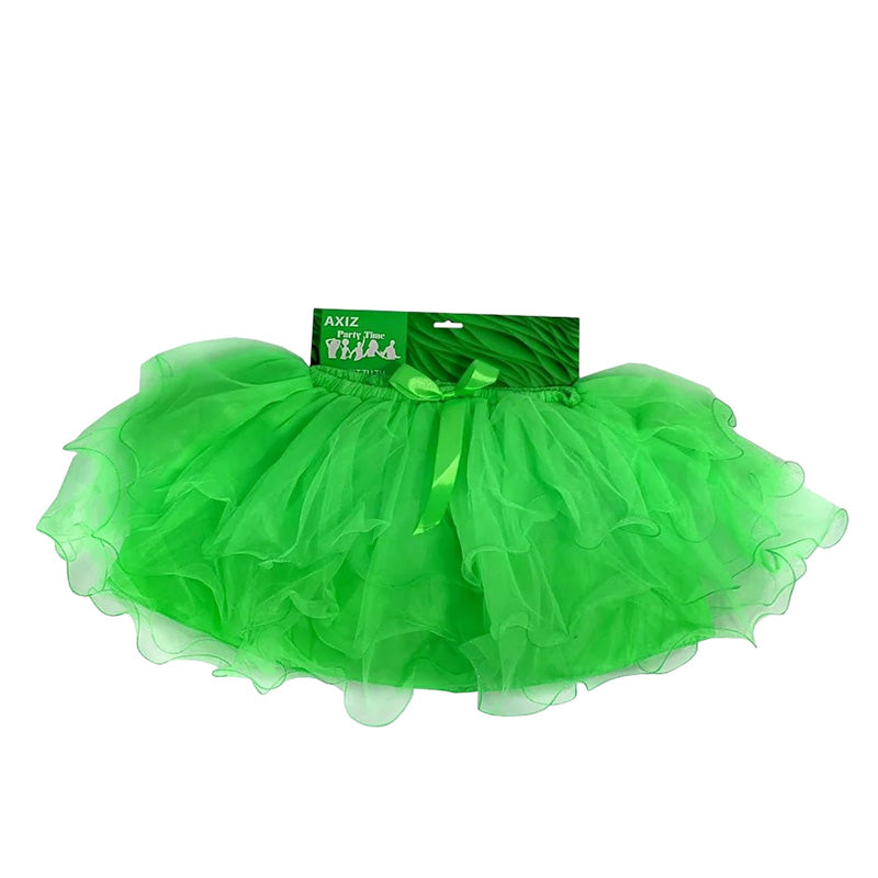 Adults Layered Tutu Green